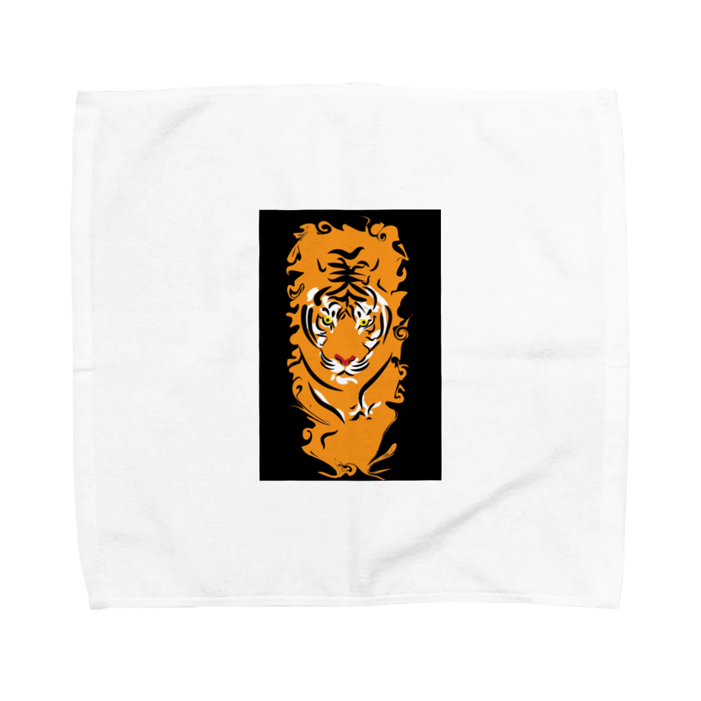 Amiel PascualのTiger Towel Handkerchief