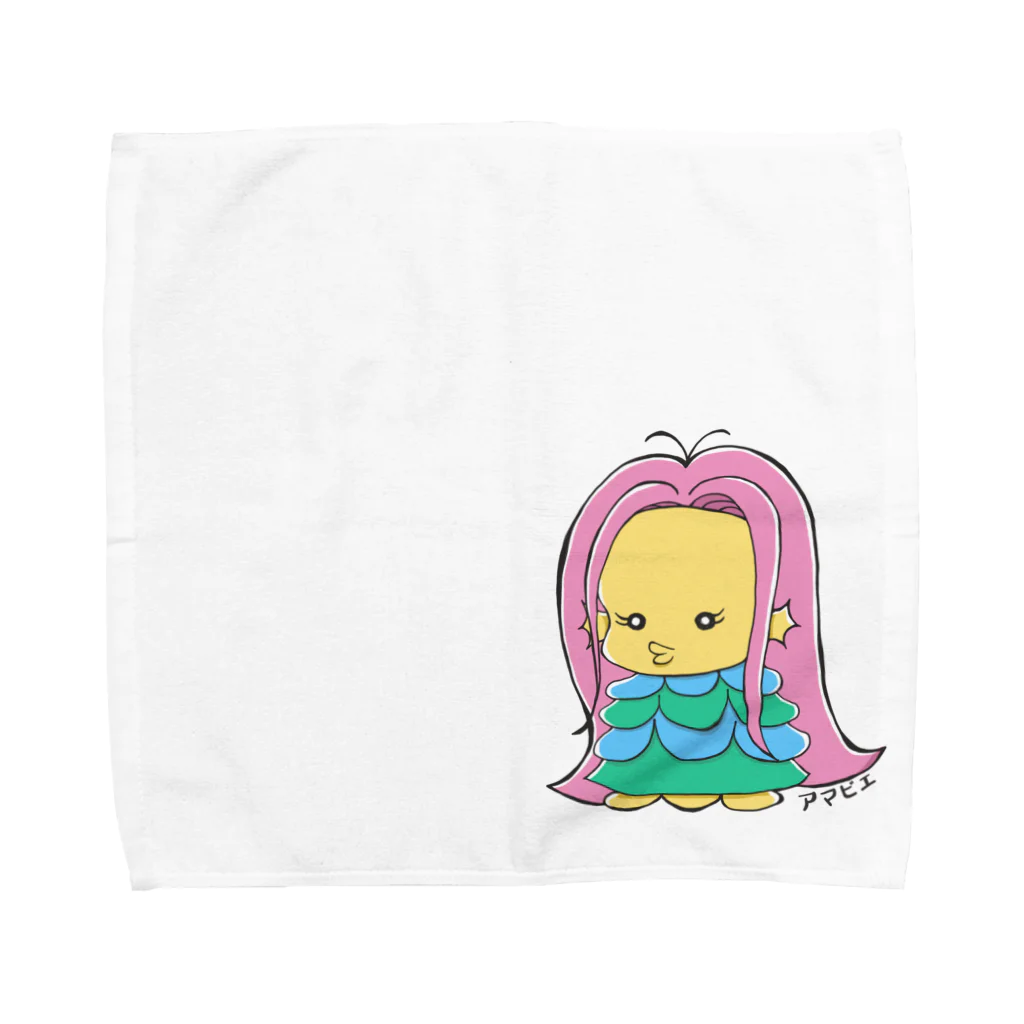 divadesukedoの乙女風アマビエ、オトビエちゃん Towel Handkerchief