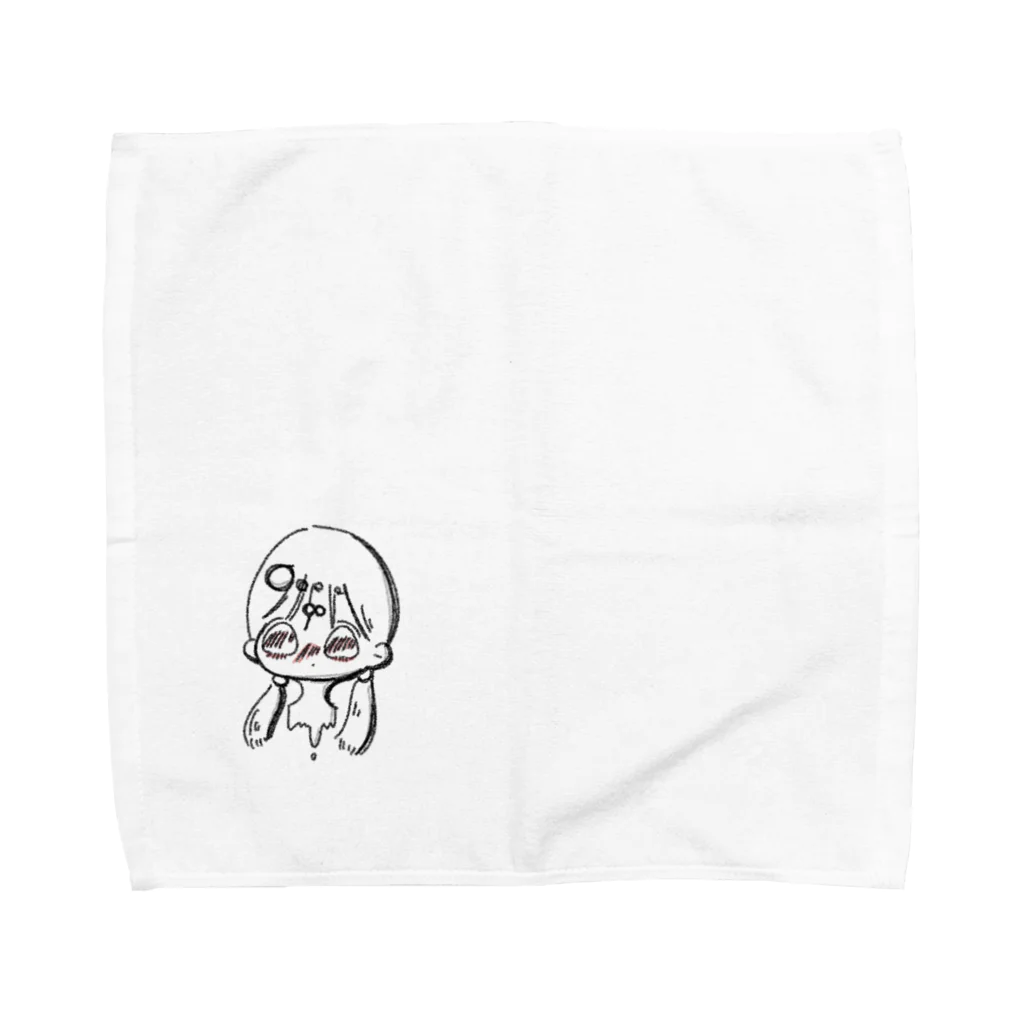 KOPUCHAN'S SHOPのMelt girl Towel Handkerchief