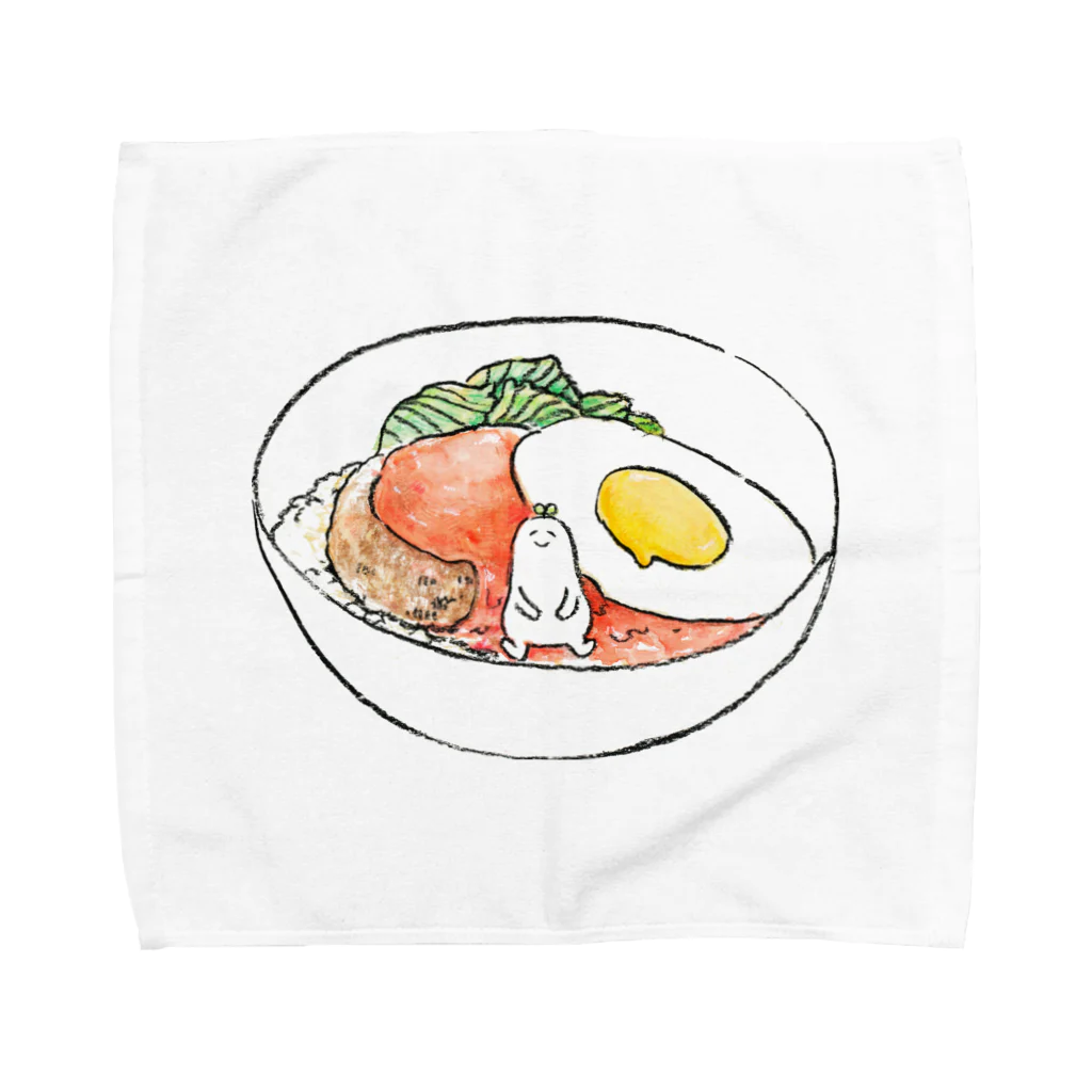 メバエマツモトのろこもこ Towel Handkerchief