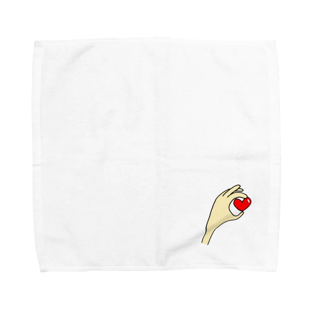 ika_huraiの誰かにあげる気持ち Towel Handkerchief