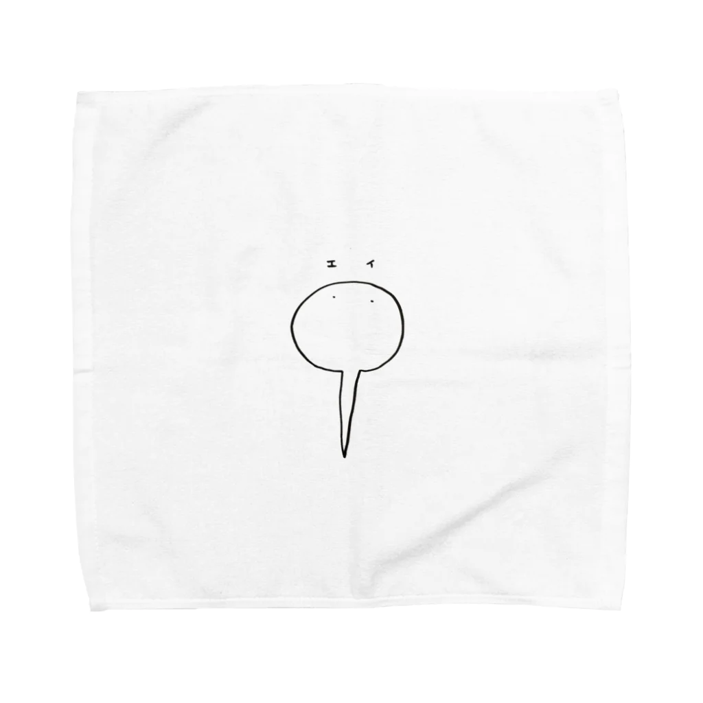 kagawa_touka_のゆるエイ Towel Handkerchief