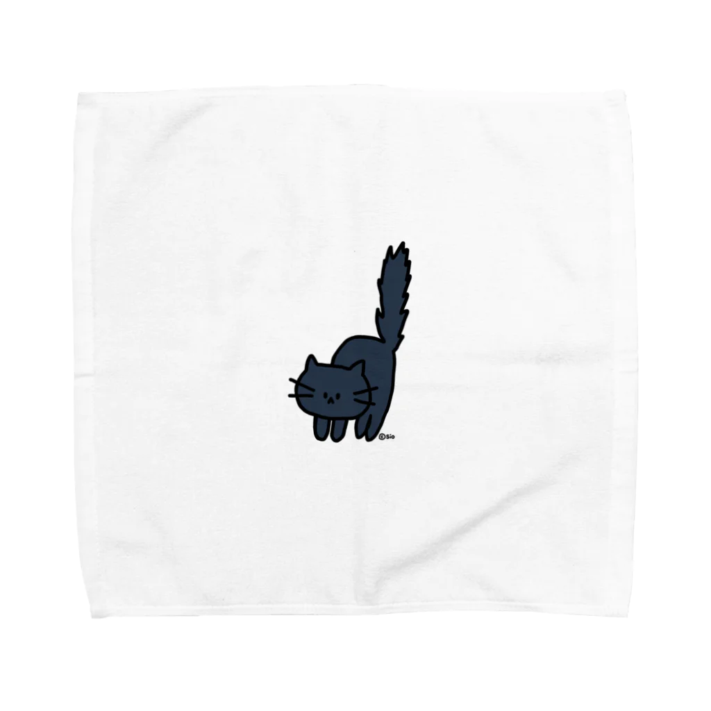 himetaroの気が立っている猫 Towel Handkerchief