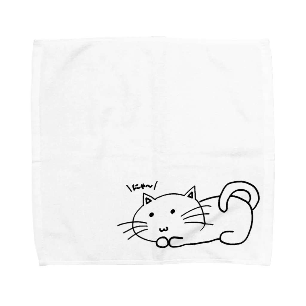 ふぇくのねご Towel Handkerchief