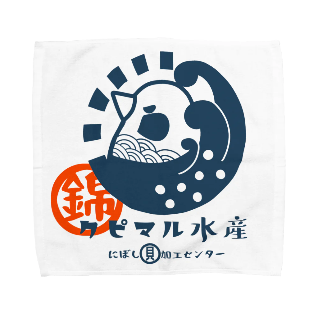 コトリコ雑貨のクピマル水産 Towel Handkerchief