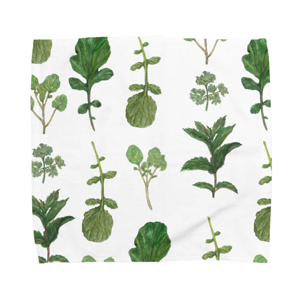 いいだ あやかのherb Towel Handkerchief