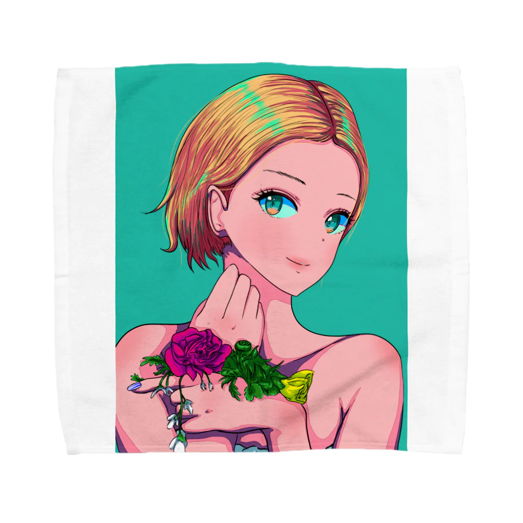 CIELOのオデコちゃん Towel Handkerchief