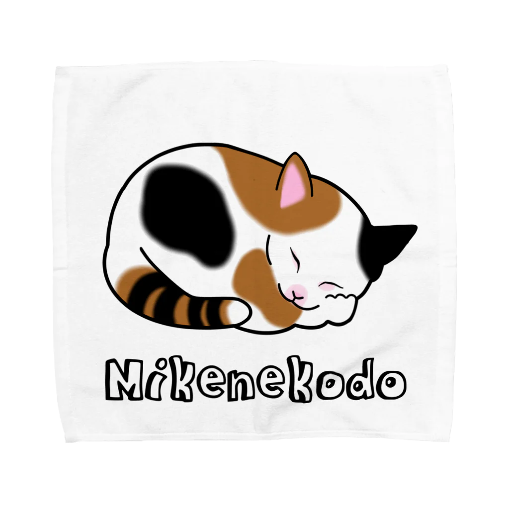 三毛猫堂のお店の三毛猫堂オリジナル柄_A Towel Handkerchief