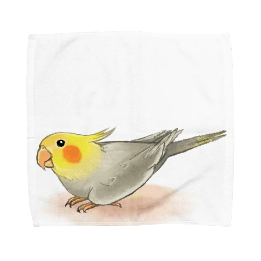 まめるりはことりのオカメインコ　レキ【まめるりはことり】 Towel Handkerchief