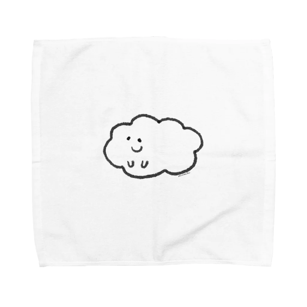 アジサイの織のもくもさん Towel Handkerchief