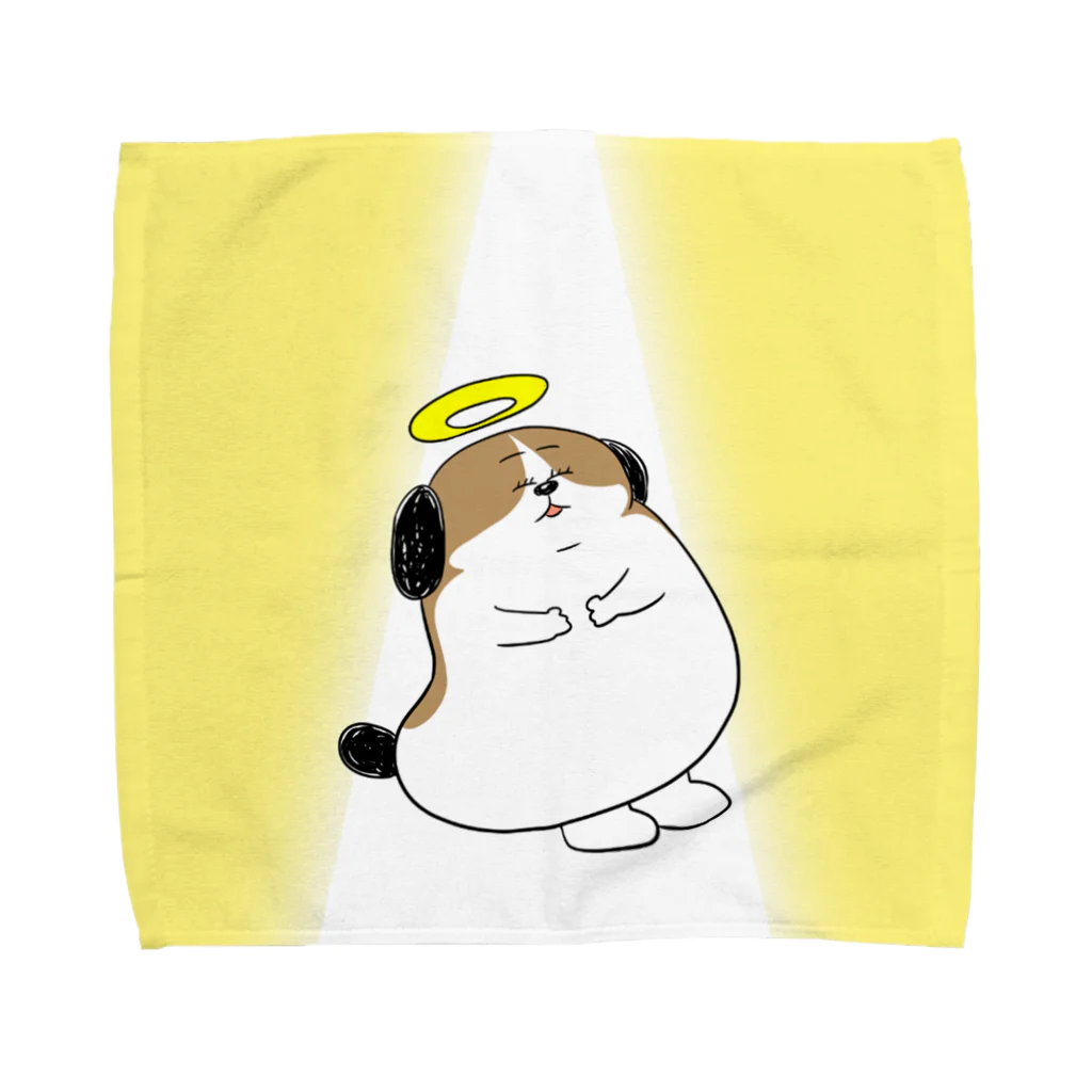 マツバラのもじゃまる昇天 Towel Handkerchief