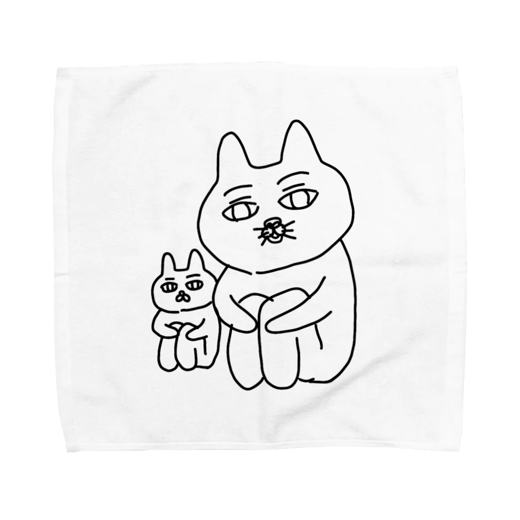 砂糖６杯分の小さな私と大きな私 Towel Handkerchief