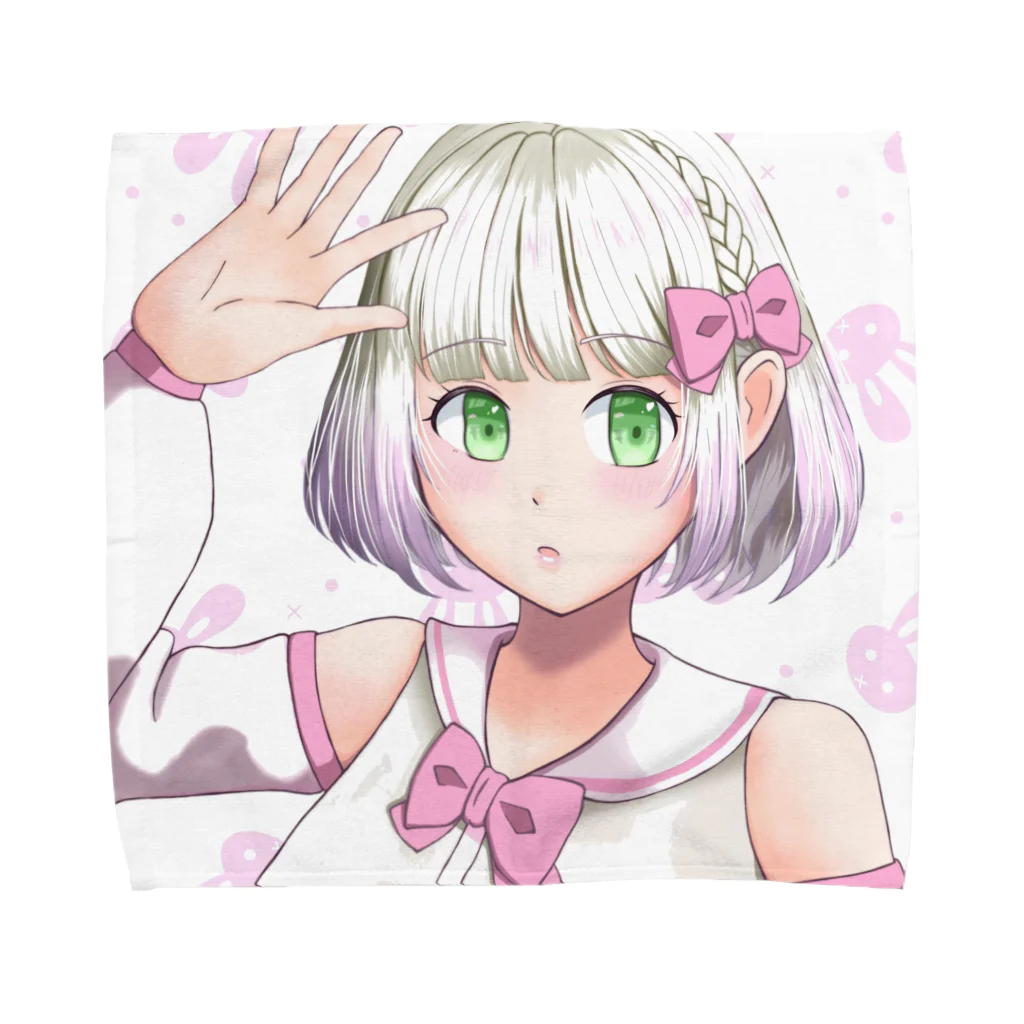 🎀Sena🎀アイドル絵描き@大人しくしてますのアイドル Towel Handkerchief