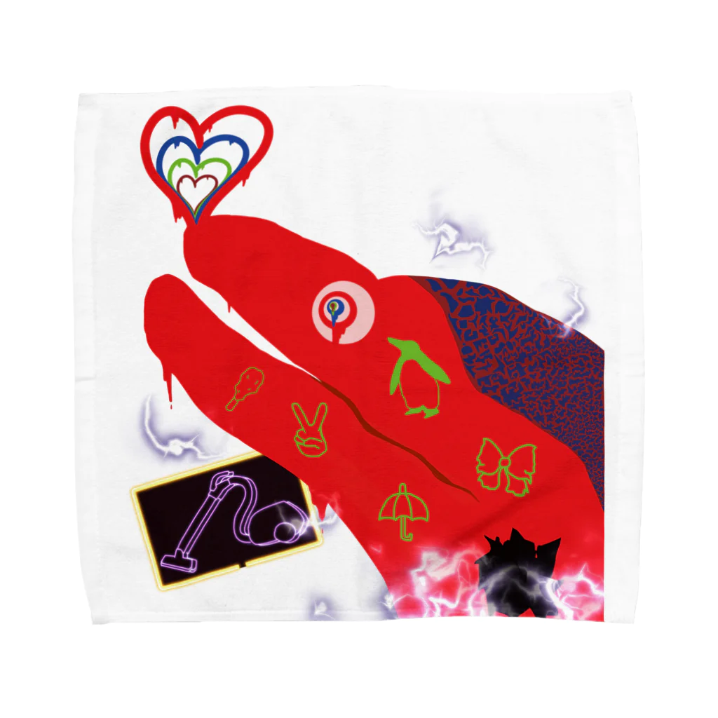 避役の焦燥 Towel Handkerchief