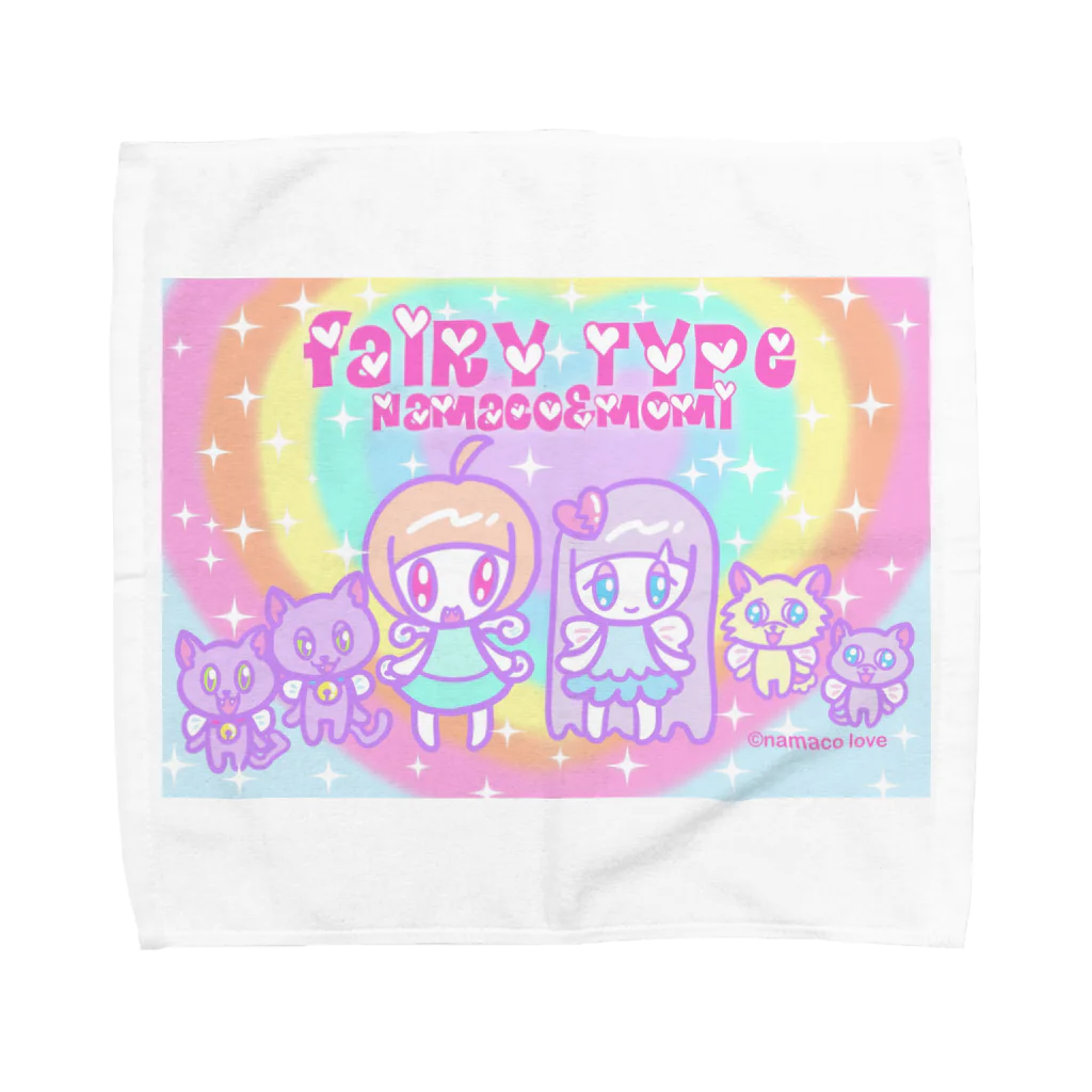 ナマコラブ💜👼🏻🦄🌈✨のfairy type NAMACOLOVE タオルハンカチ