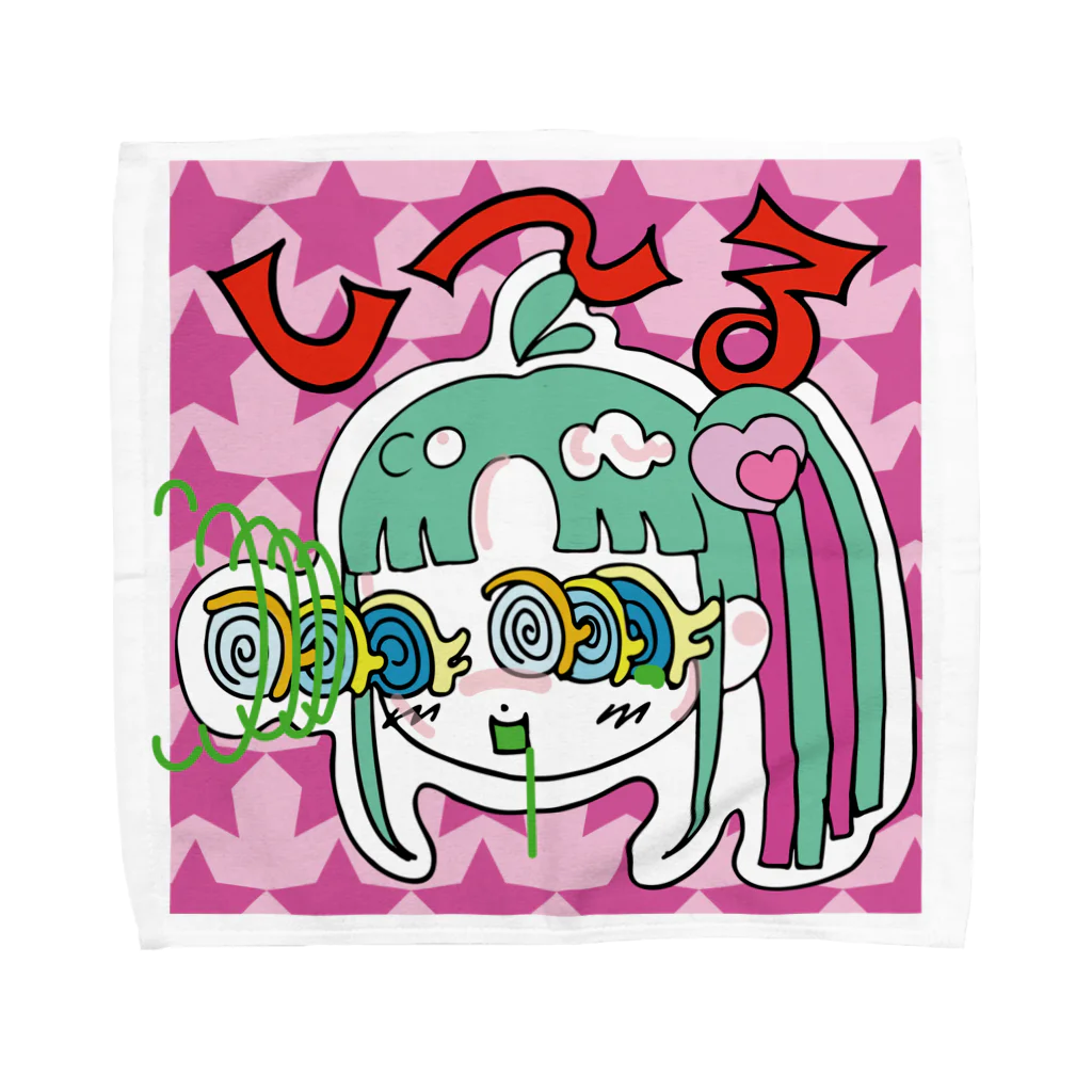 hArUのしーるちゃん Towel Handkerchief