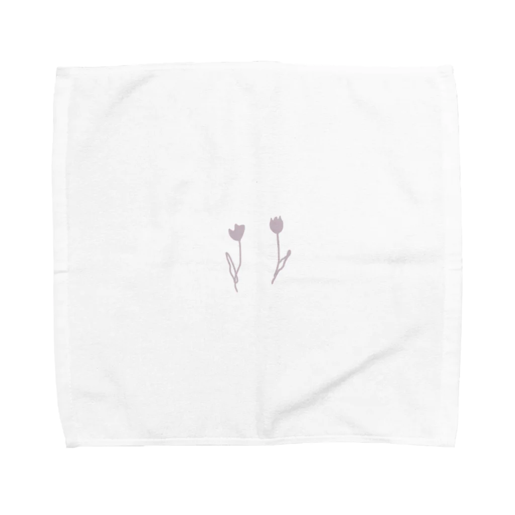 rilybiiのピンクチューリップ* Towel Handkerchief