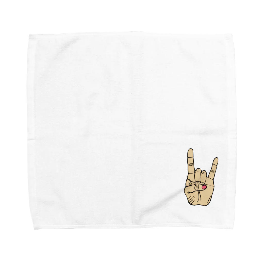 OGNdesignの指　手　hand　NO.25 Towel Handkerchief