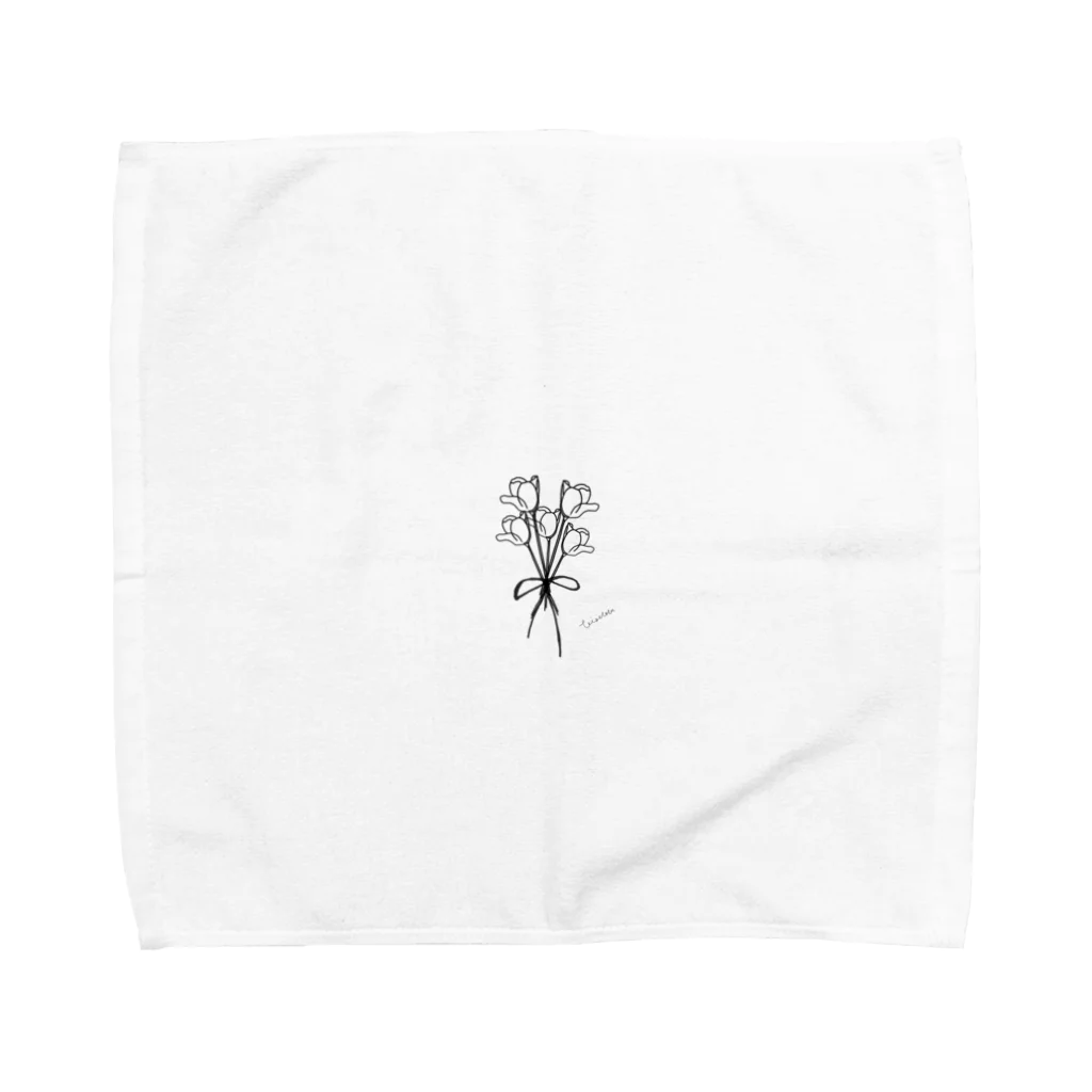 rilybiiのチューリップの花束 Towel Handkerchief