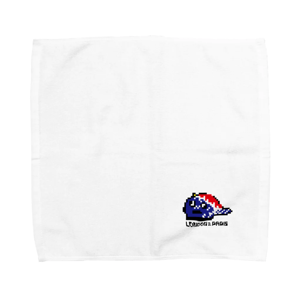 JIUKOのLONPARI 8BITS 「CAAAAP」 Towel Handkerchief