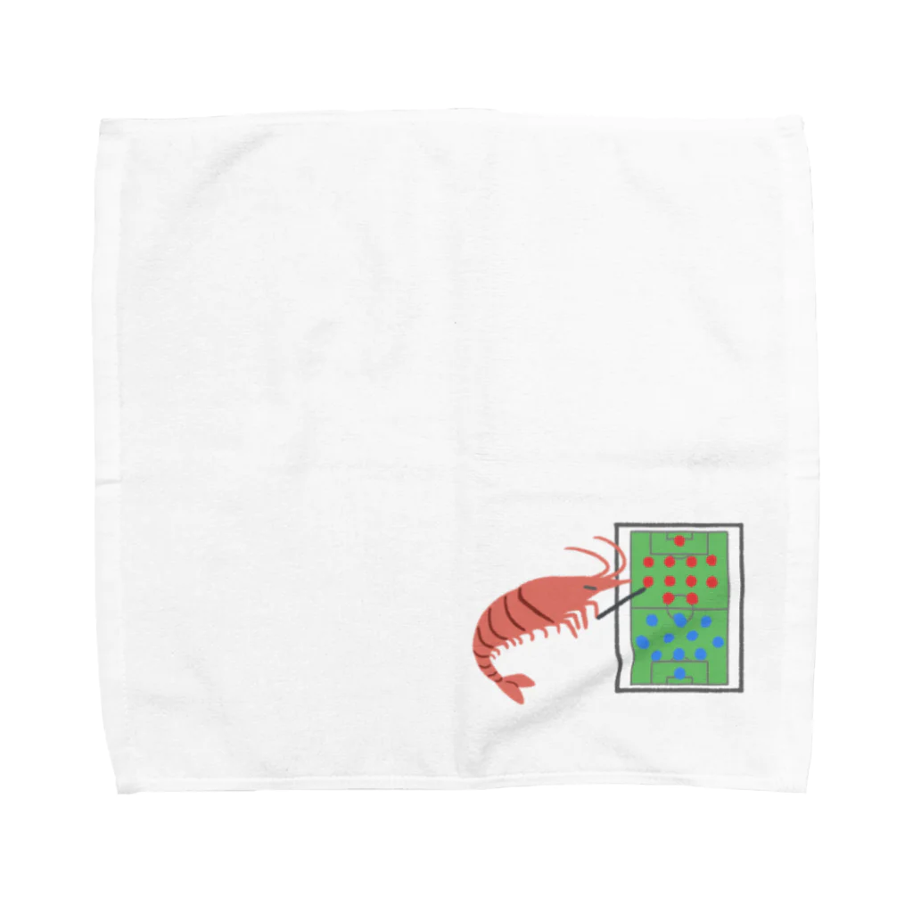 toriのおみせのえびコーチ Towel Handkerchief