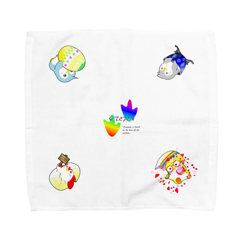 せる。@↑その日の気分で↓のお天気ペンギンズ(おてペン) タオル Towel Handkerchief