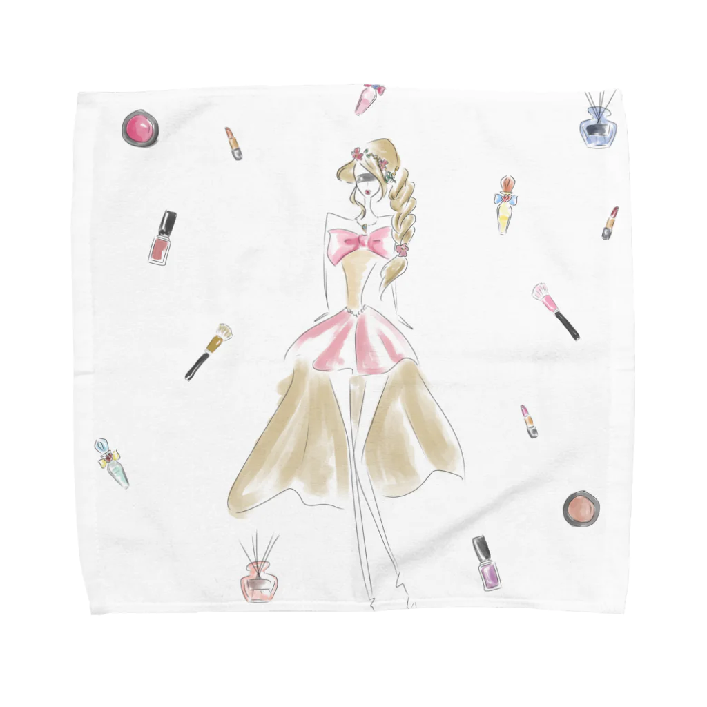 makaroni__nのMAKE-UP GIRL Towel Handkerchief