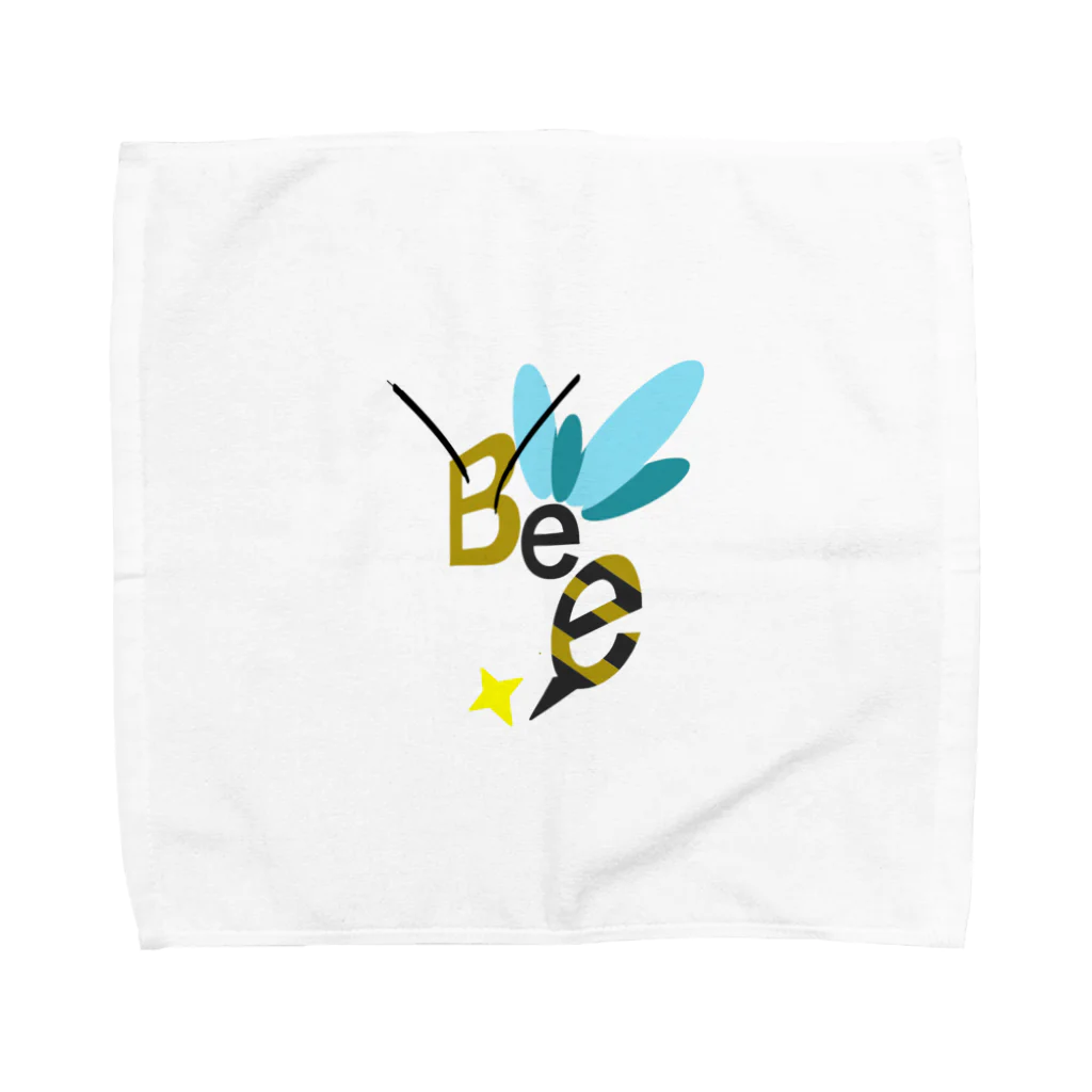 ハーフなお店のBee(蜂) Towel Handkerchief