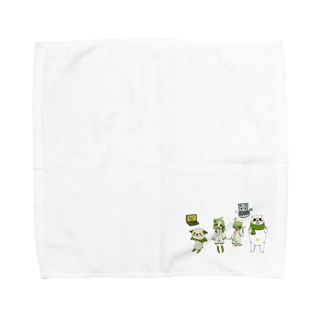 WORK　LIFEのキャラクター集合 Towel Handkerchief
