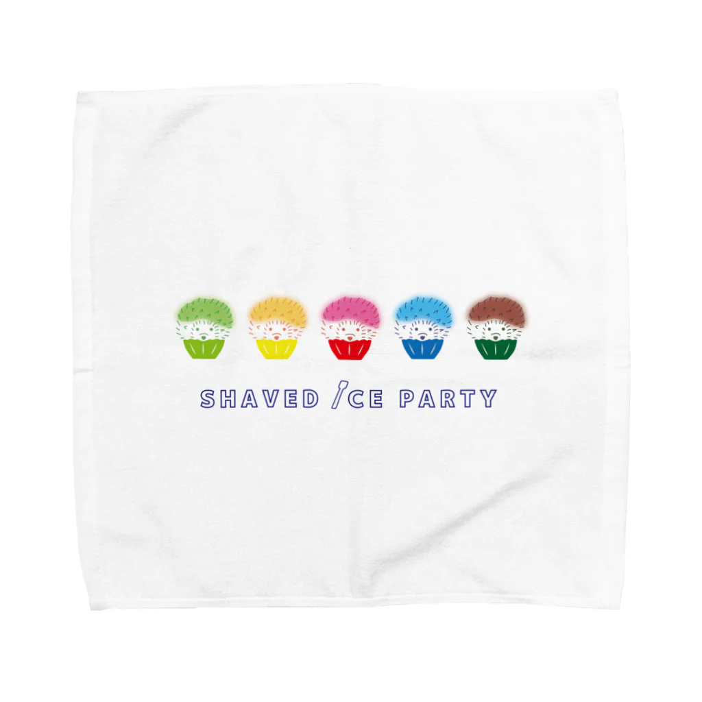 たるき工房のSHAVED ICE PARTY Towel Handkerchief