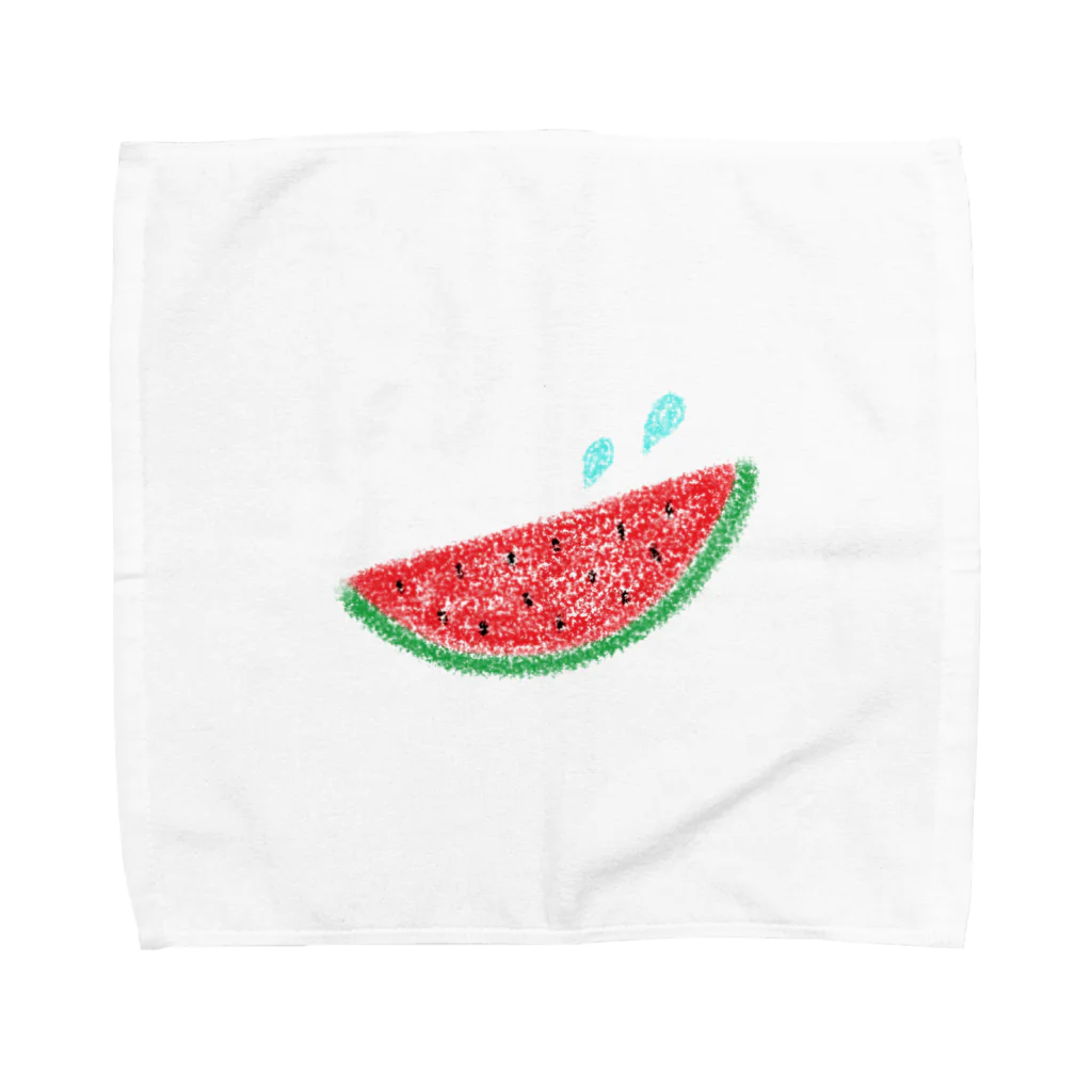 NATSUKO-SHOPのスイカと汗☆ Towel Handkerchief