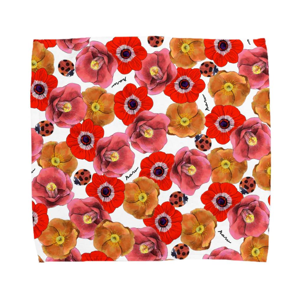 garellynaruの花とてんとう虫 Towel Handkerchief