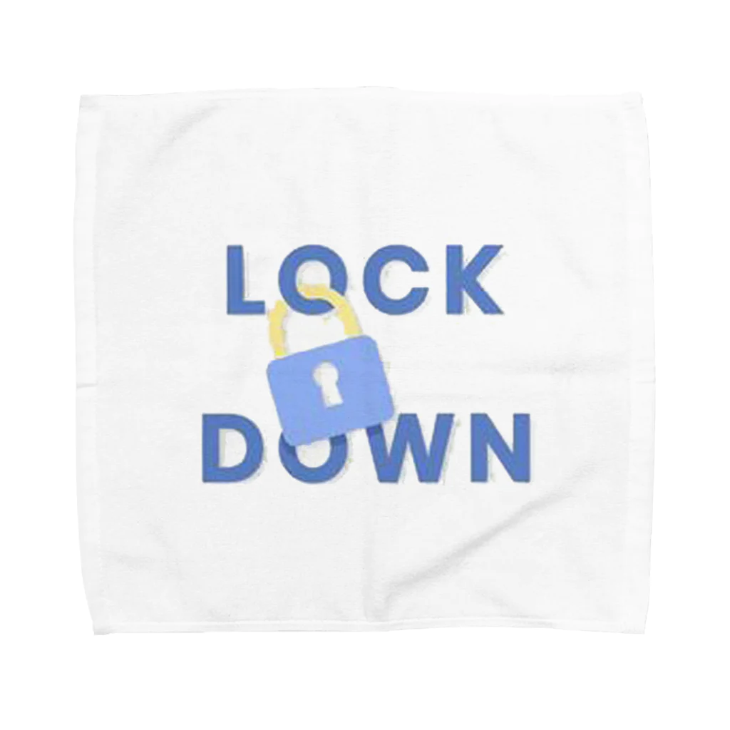 JeanのLock Down  タオルハンカチ