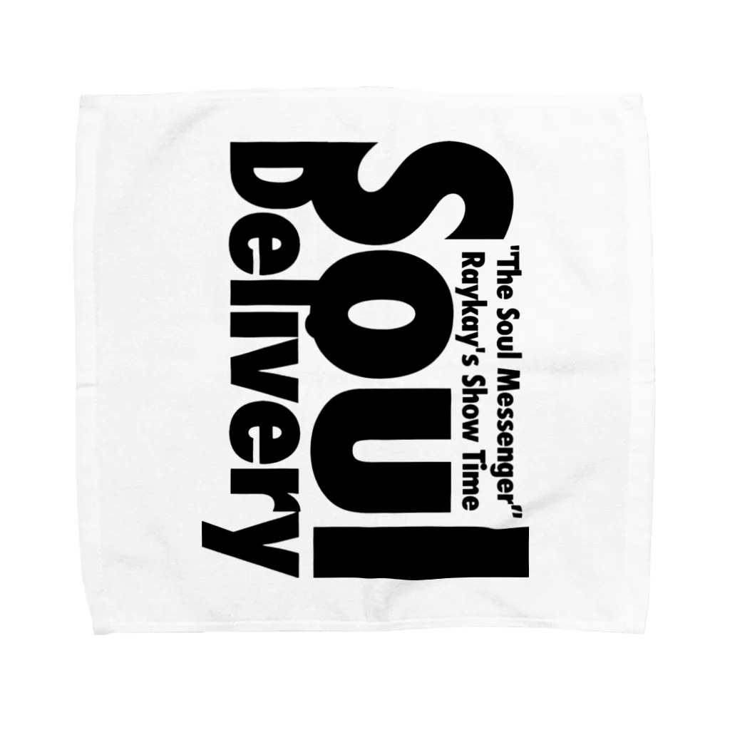 Raykay (れいけい)のSoul Delivery Black Towel Handkerchief