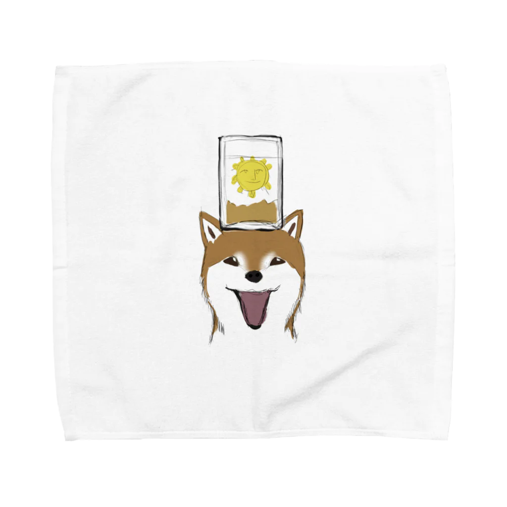 shibainu999の犬 Towel Handkerchief