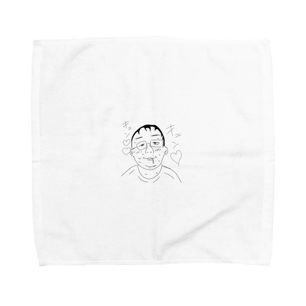 あいるのみんな大好きおぢさんグッズ😁 Towel Handkerchief