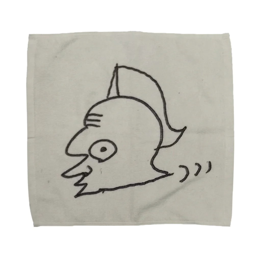 繪璃兵衛。の地面はう生き物 Towel Handkerchief