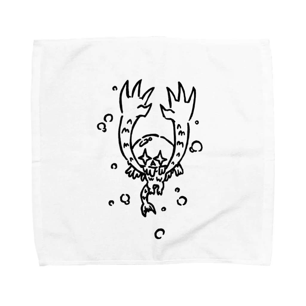 カリツォーの曳図流 Towel Handkerchief