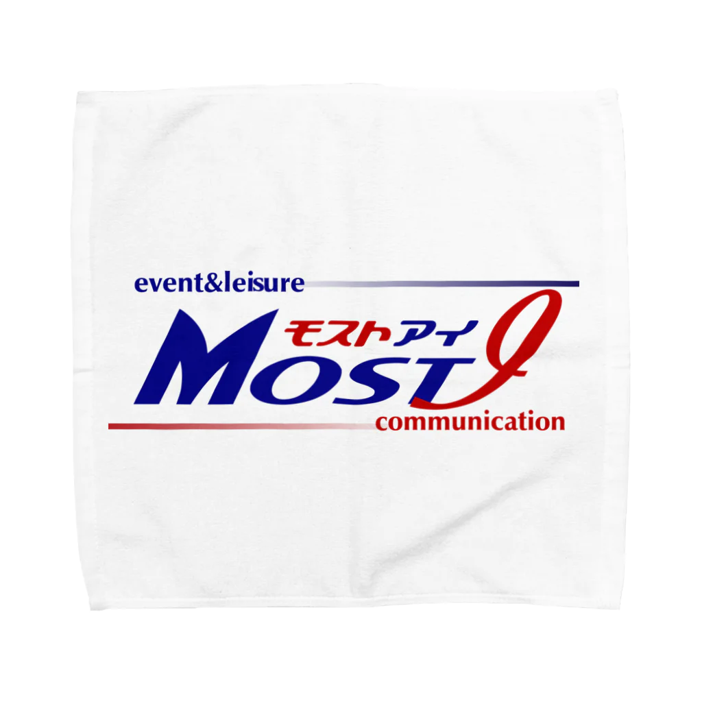 kametakaのモストアイロゴ（イベント＆レジャー) Towel Handkerchief