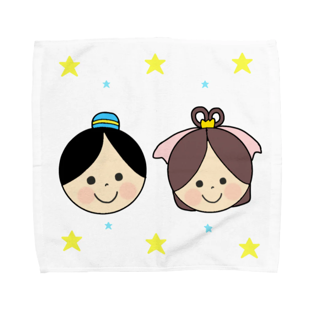 YuuのYuuオリジナルイラスト27 彦星と織姫 Towel Handkerchief