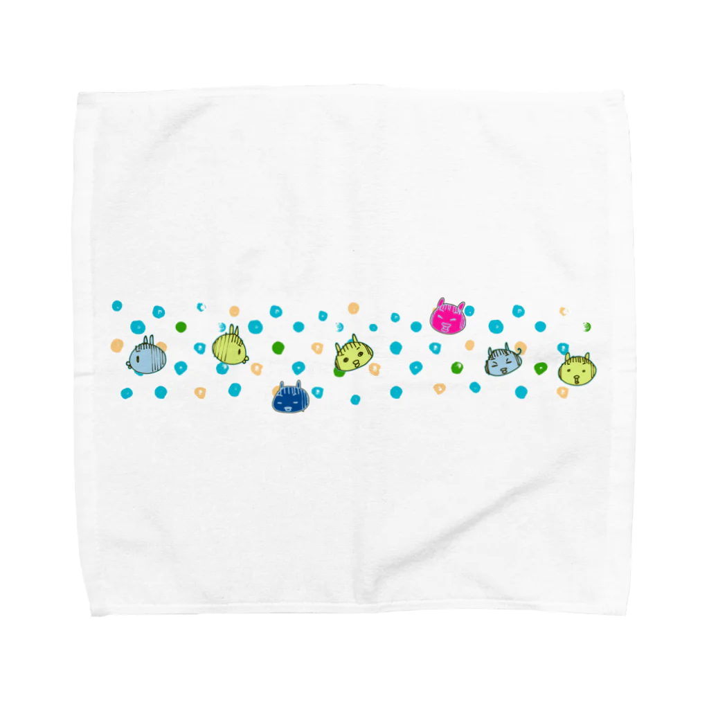 ウチノコノニワのニセアヒルサマー Towel Handkerchief