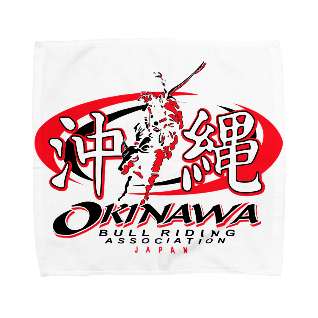 RisingSunRodeoの沖縄ブルライディング協会 (OBRA) Towel Handkerchief