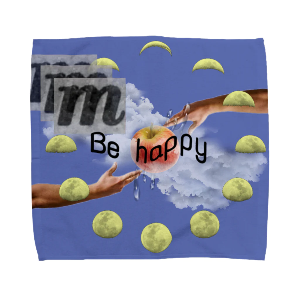 Mey's meのBe happy タオルハンカチ