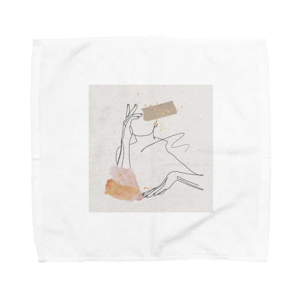 七海のnagame Towel Handkerchief