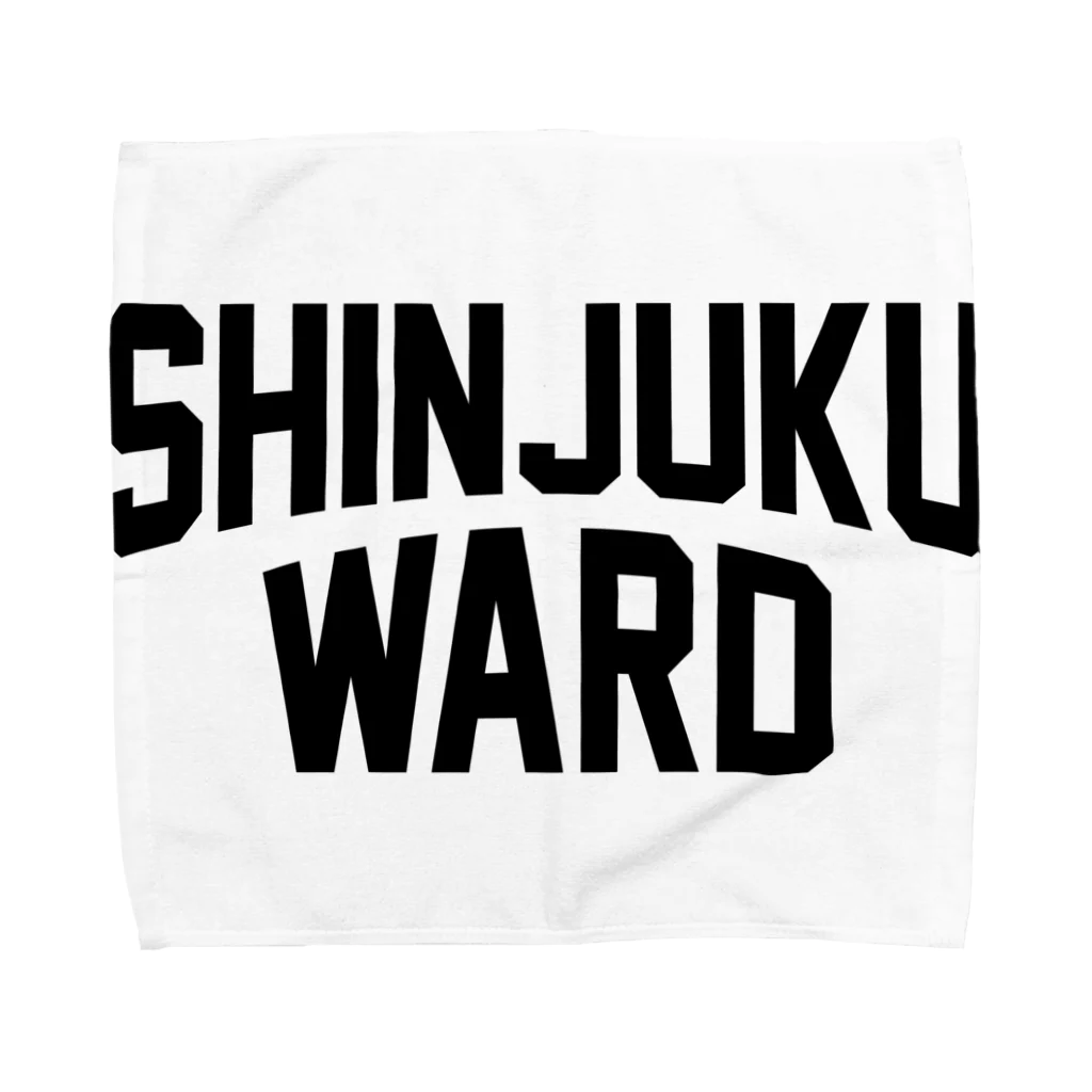 JIMOTOE Wear Local Japanのshinjuku ward　新宿 Towel Handkerchief