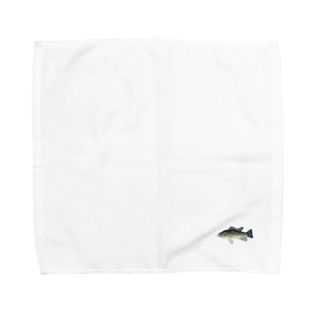 MOBのブラックバス Towel Handkerchief