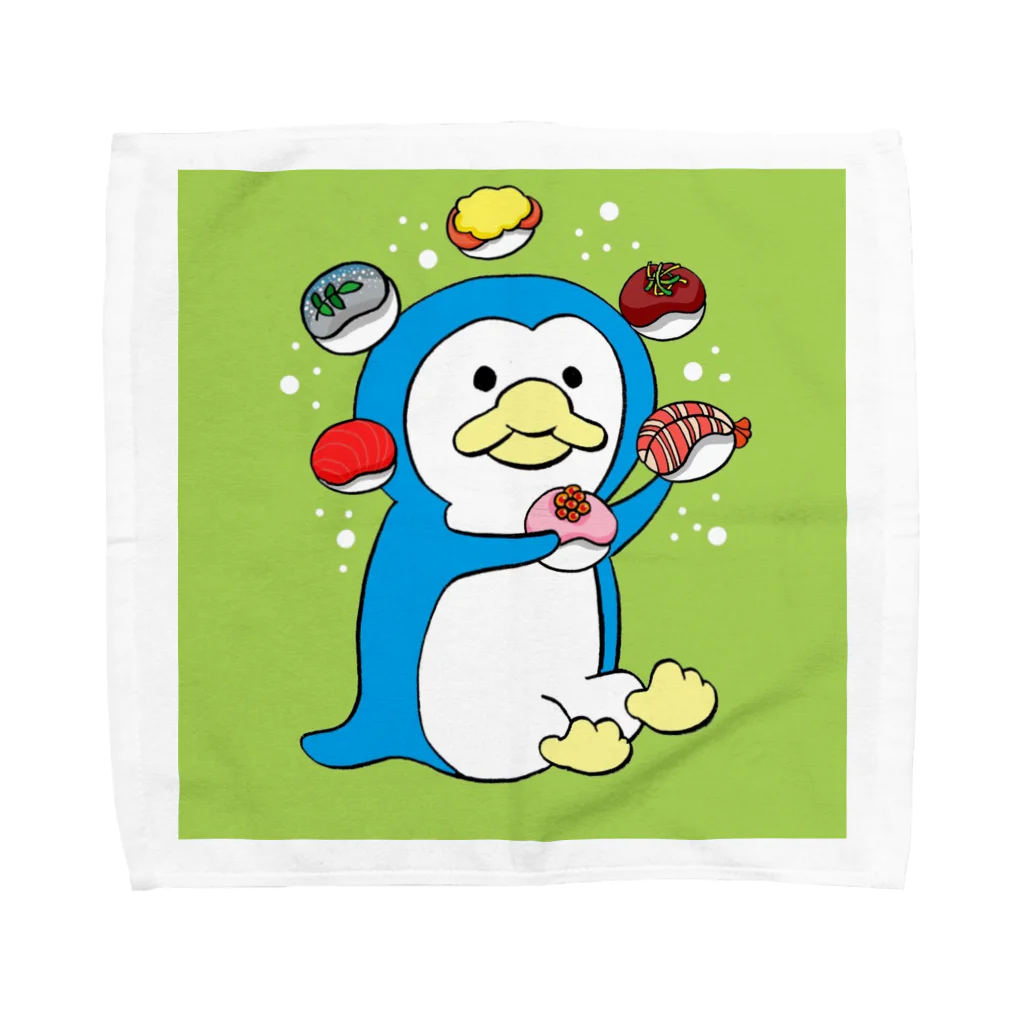 白玉shopのはんぺん　手まり寿司 Towel Handkerchief