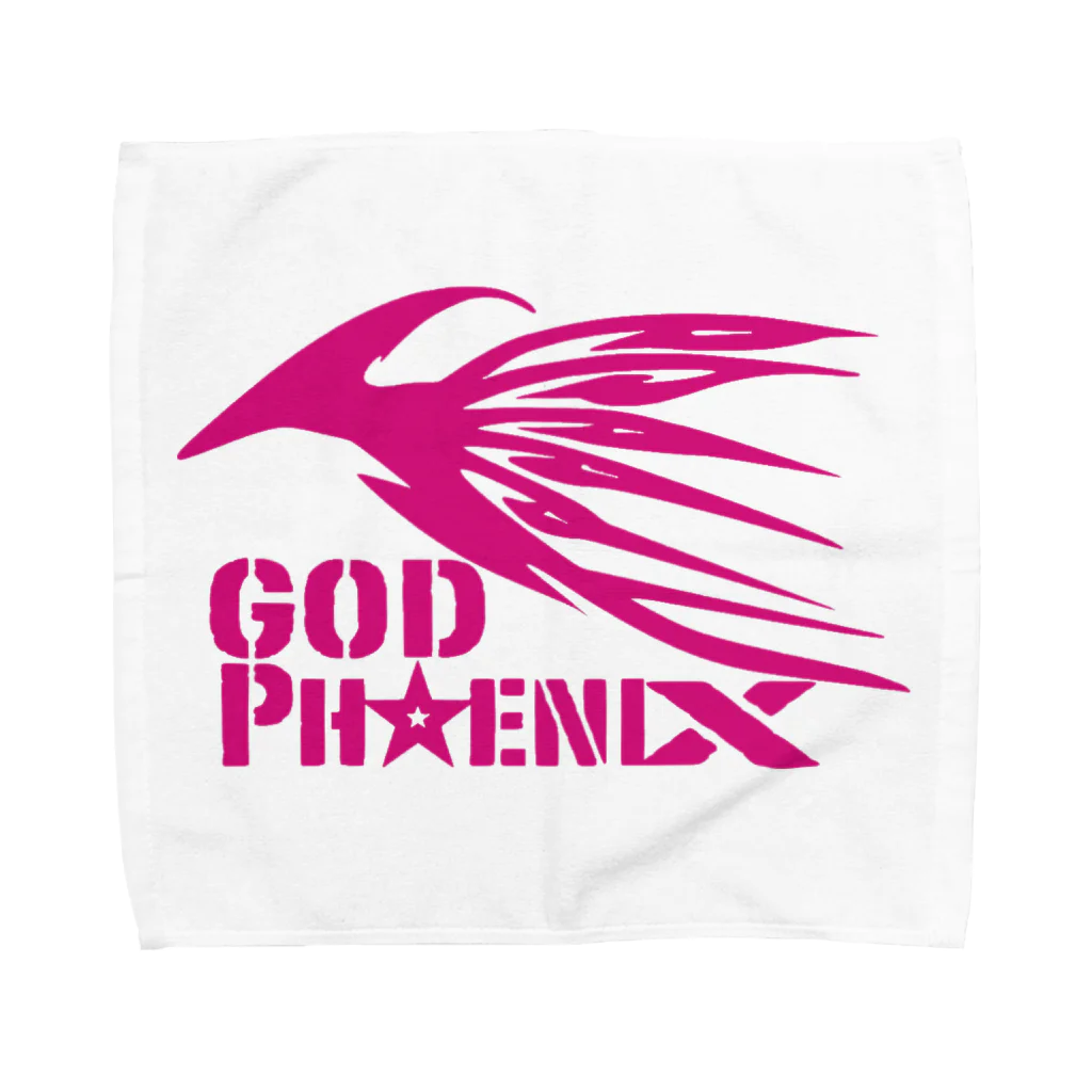 GodPhoenix 公式グッズ販売のGodPhoenixタオルハンカチ タオルハンカチ