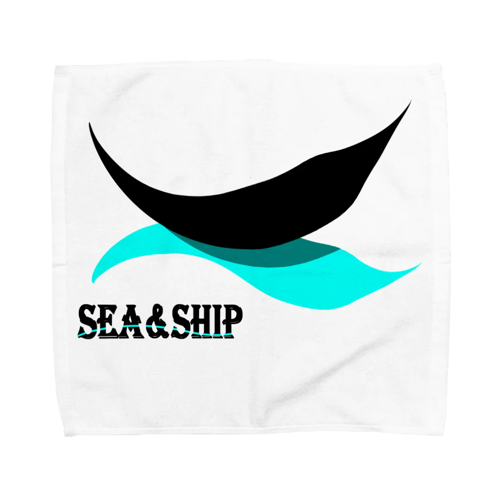 アトリエヱキパのSEA&SHIP Towel Handkerchief