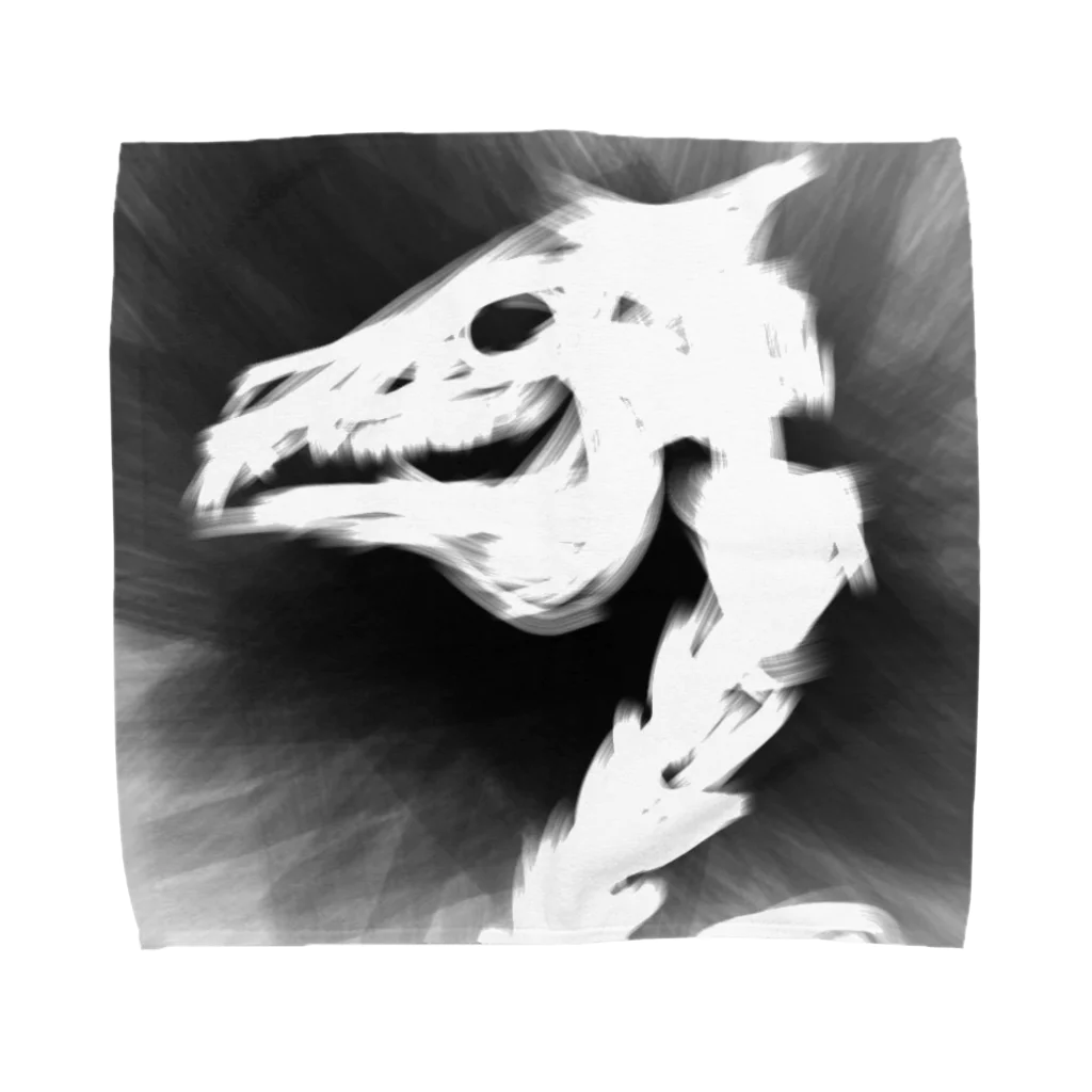 ゴリラʕ•̫͡•ʔ/黎の馬骨ハンカチ タオルハンカチ
